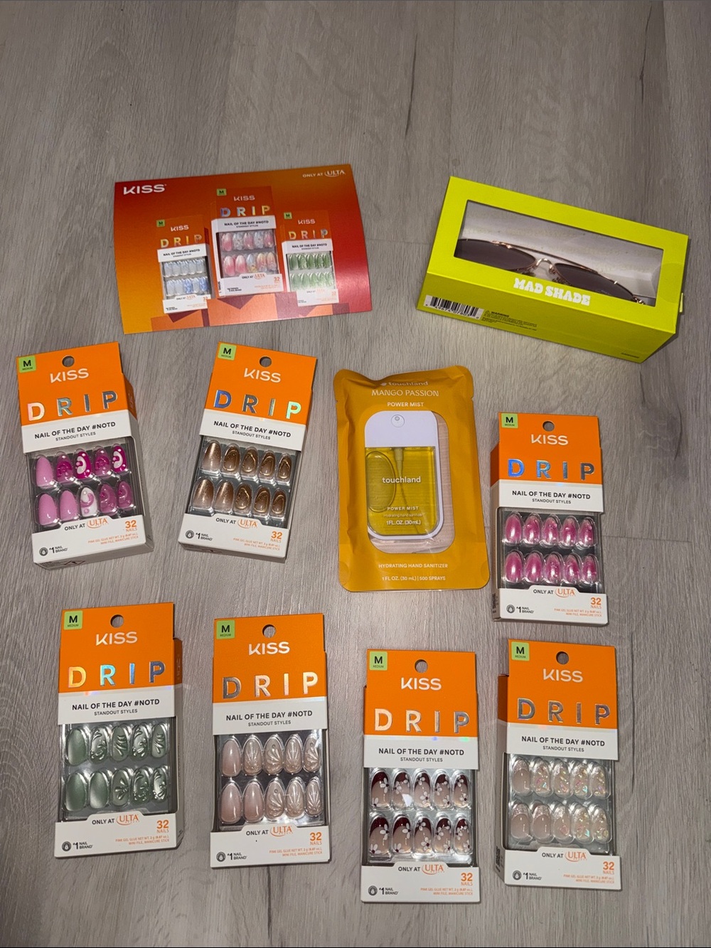 KISS DRIP Press-On Nail PR BOX